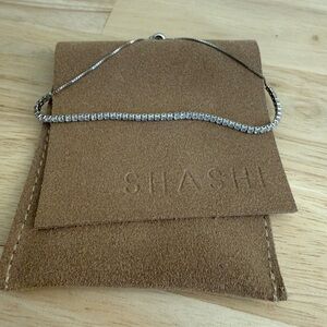 SHASHI Dazzling Silver Bracelet